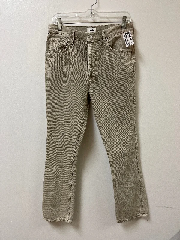 Jeans Straight By Citizens Of Humanity In Grey Denim, Size: 6