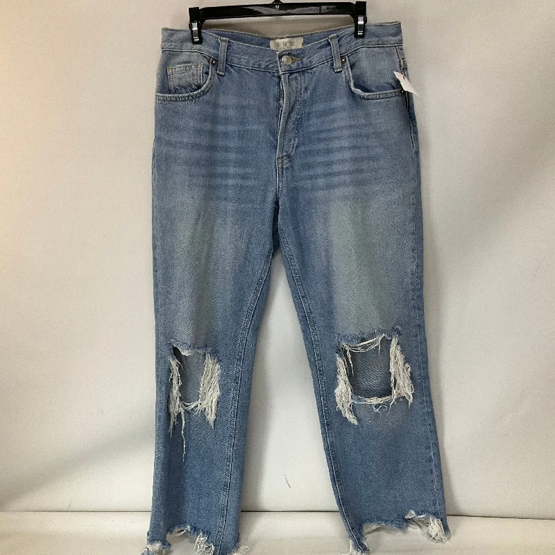 Jeans Straight By We The Free In Blue Denim, Size: 6