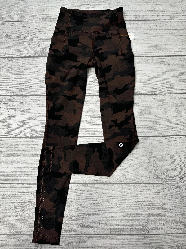 Athletic Leggings By Lululemon In Camoflauge, Size: 2