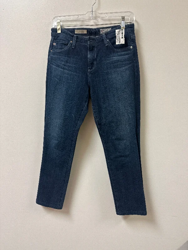 Jeans Skinny By Adriano Goldschmied In Blue Denim, Size: 6