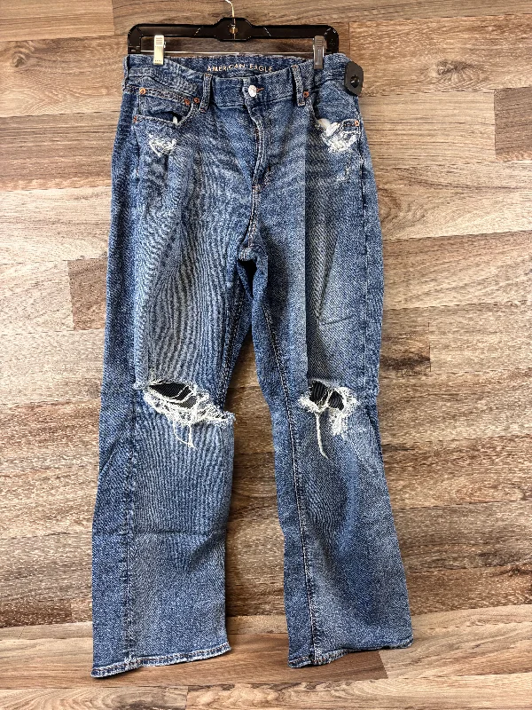 Jeans Straight By American Eagle  Size: 16