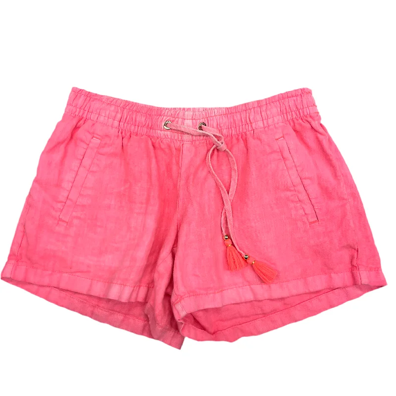 Shorts Designer by Lilly Pulizter In Pink, Size: Xs