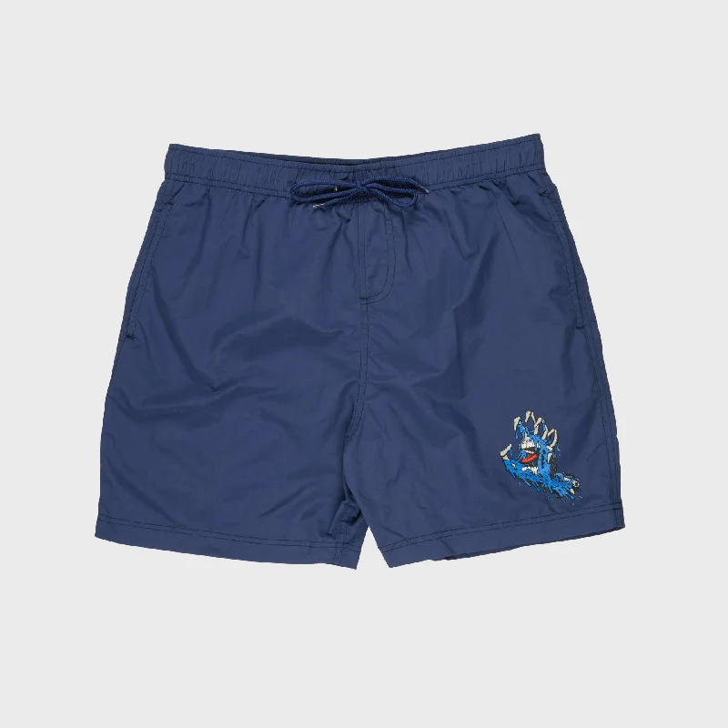 Santa Cruz Mens Melting Hand Swimshort - Midnight Blue