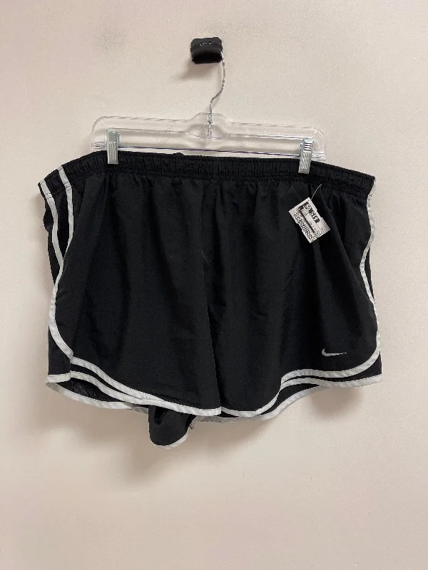 Athletic Shorts By Nike In Black, Size: 2x