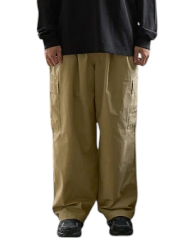 Ripstop Cargo Pants In Beige