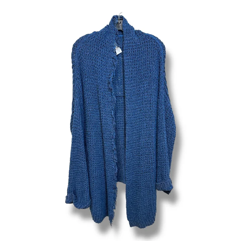 Cardigan By Free People In Blue, Size: M