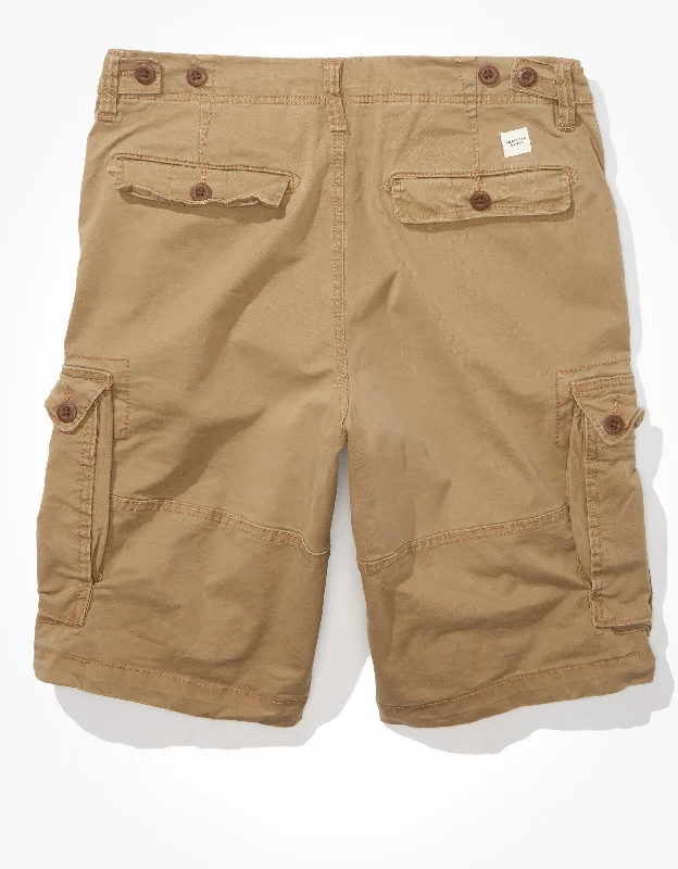 AE Flex 12" Lived-In Longer Length Cargo Short