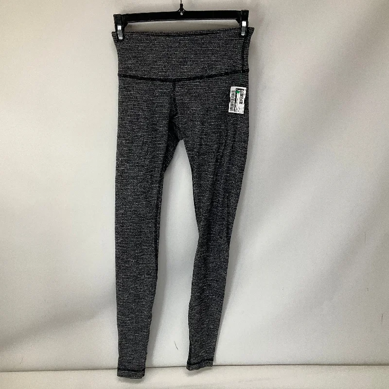 Athletic Leggings By Lululemon In Grey, Size: 4