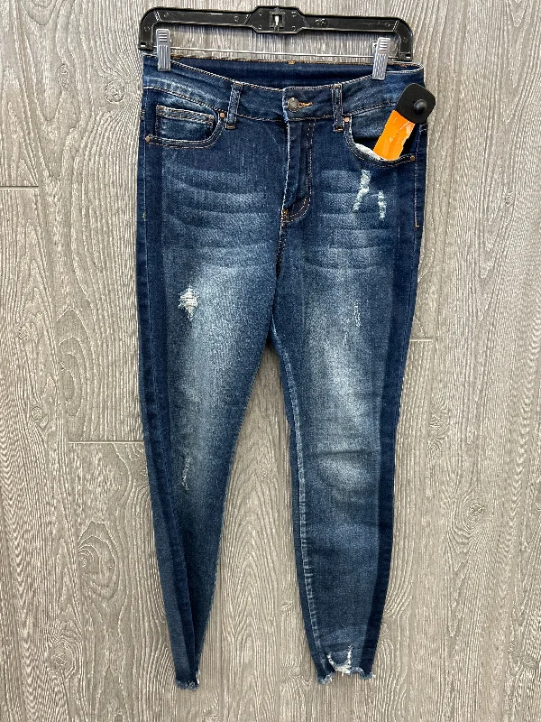 Jeans Skinny By Clothes Mentor In Blue Denim, Size: 8