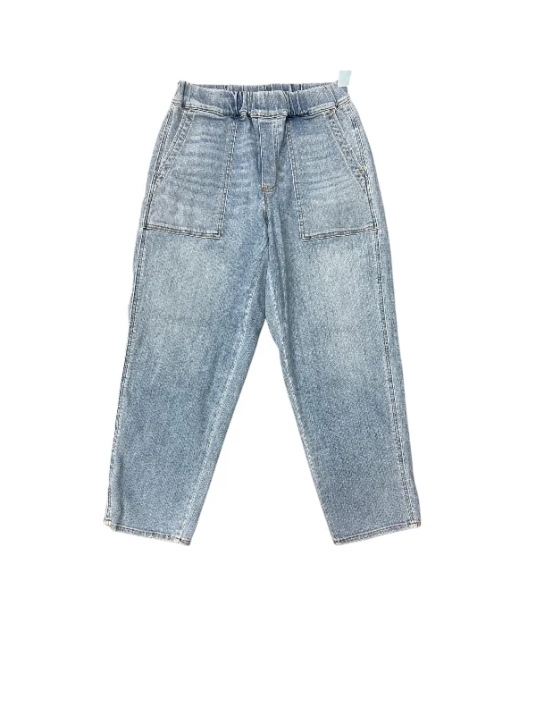 Jeans Straight By Madewell In Blue Denim, Size: 4