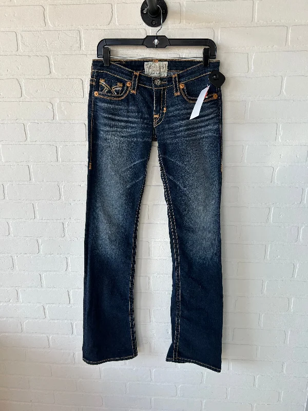 Jeans Boot Cut By Big Star In Blue Denim, Size: 6l