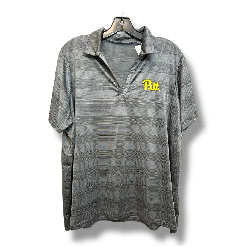 PITT Athletic Top Short Sleeve By Clothes Mentor, Size: 2x