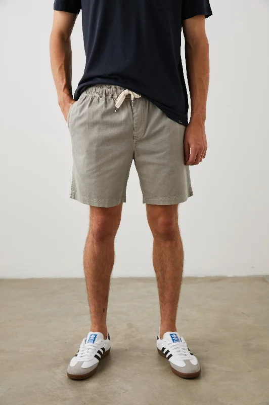 CRUZ SHORT - WASHED GREY