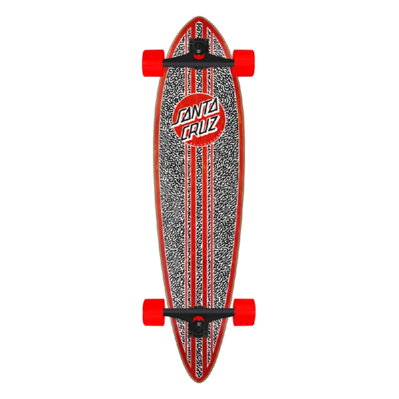 Santa Cruz Amoeba Dot Splice Pintail Cruzer Skateboard Complete - 9.58