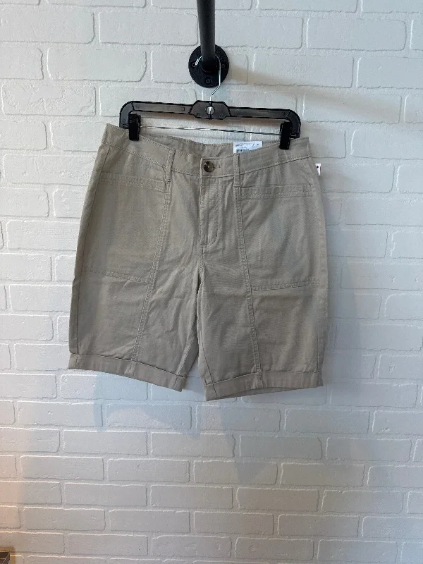 Shorts By Croft And Barrow In Beige, Size: 10