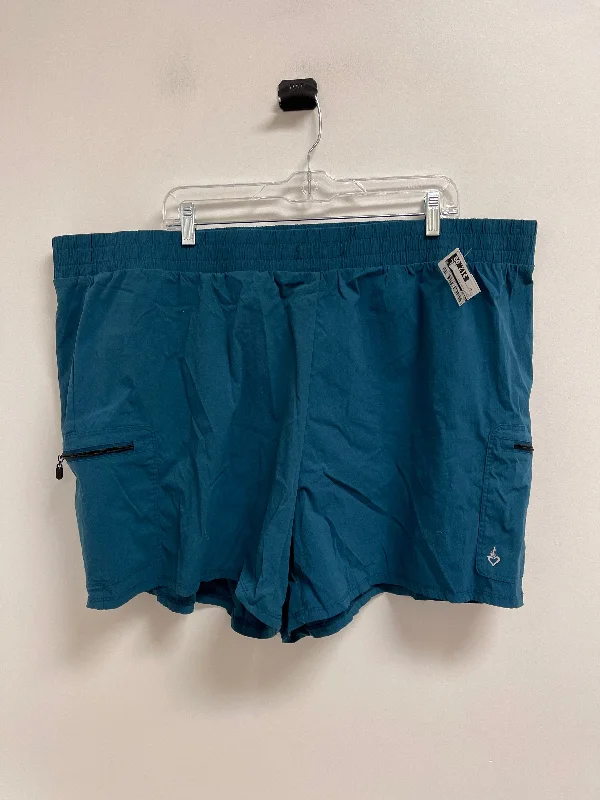 Athletic Shorts By Torrid In Teal, Size: 4x