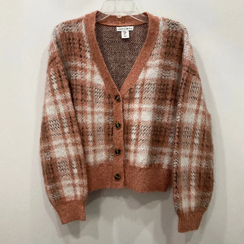 Cardigan By Cupcakes And Cashmere In Pink, Size: M