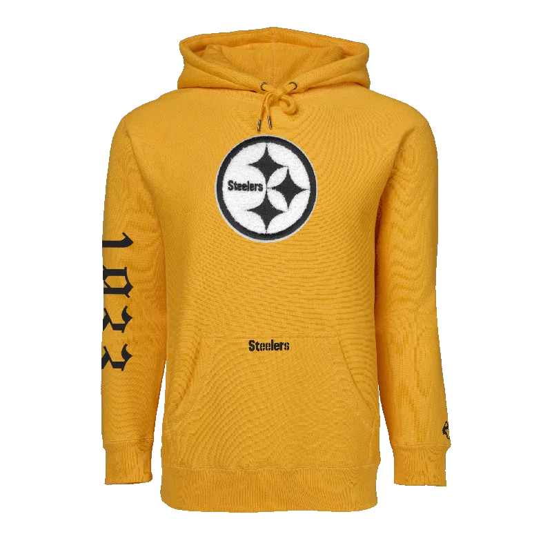 Pittsburgh Steelers Circle Patch Fireside Hoodie