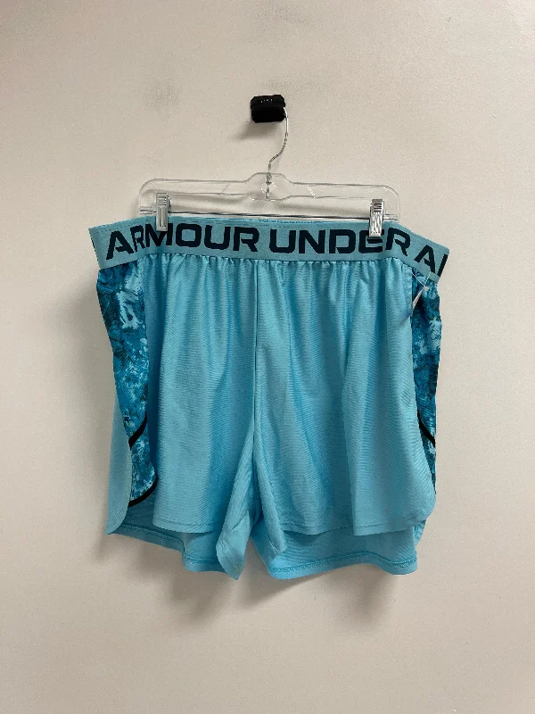 Athletic Shorts By Under Armour In Blue, Size: 3x