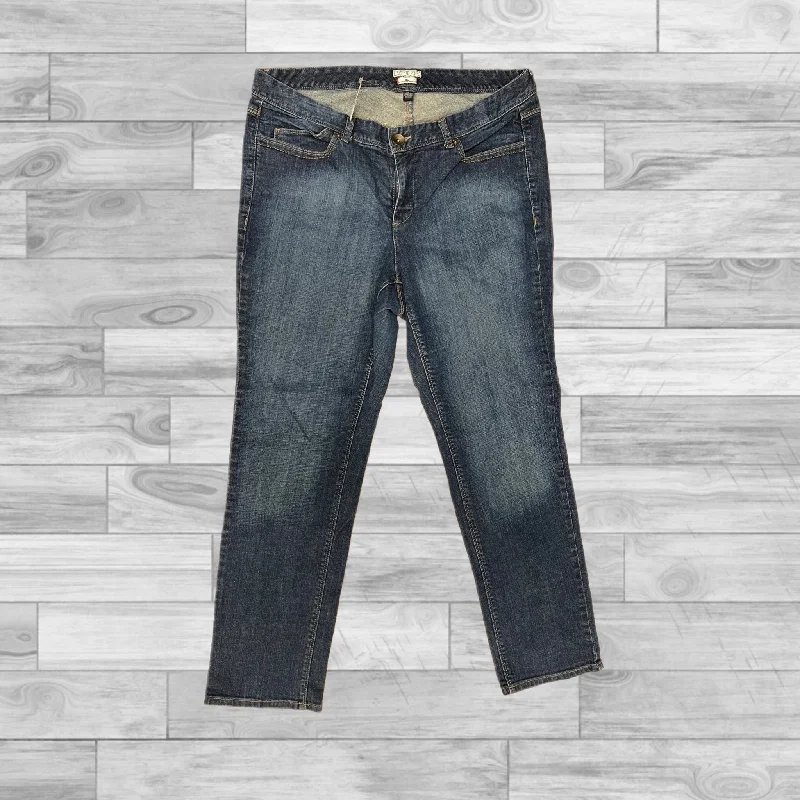 Jeans Straight By Tommy Hilfiger In Blue, Size: 16