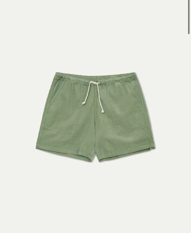 LA PAZ FORMIGAL BABY CORD SHORTS IN GREEN BAY