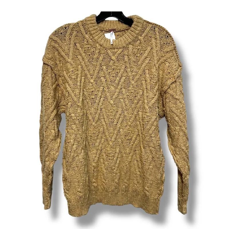 Sweater By Free People In Yellow, Size: Xs