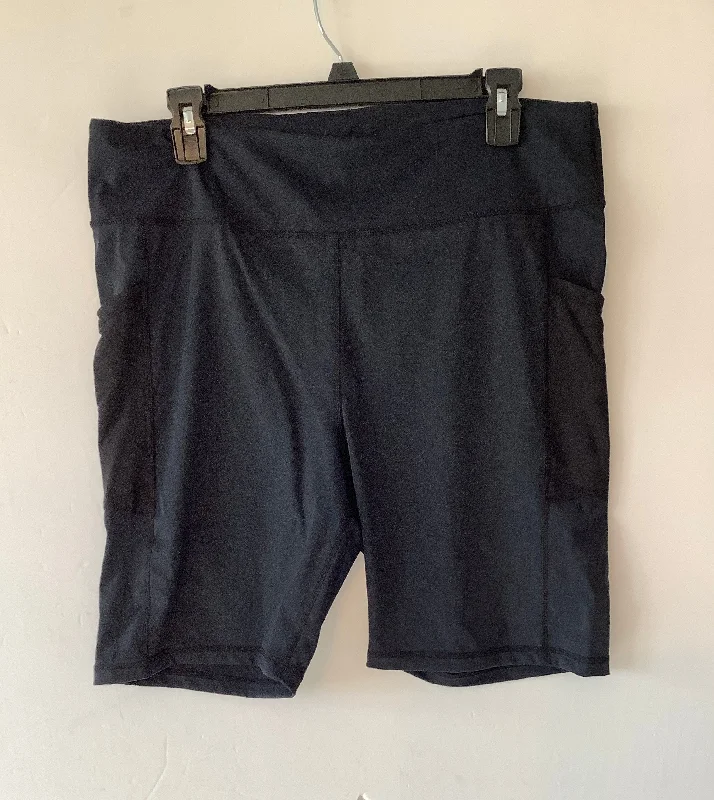 Athletic Shorts By Mono B In Black, Size: 2x