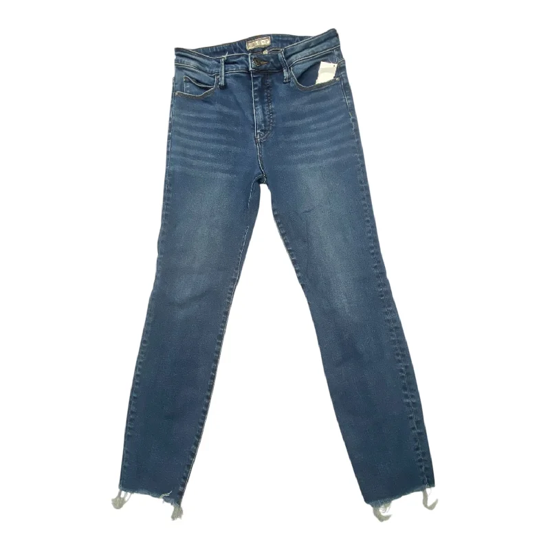 Jeans Boot Cut By Kut In Blue Denim, Size:6