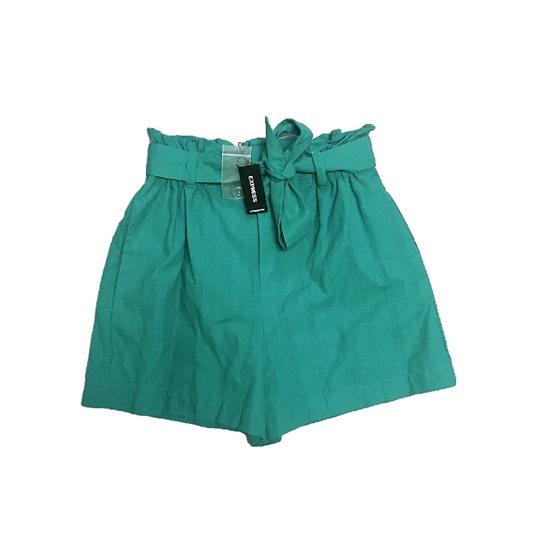 Shorts By Express In Teal, Size: Xs