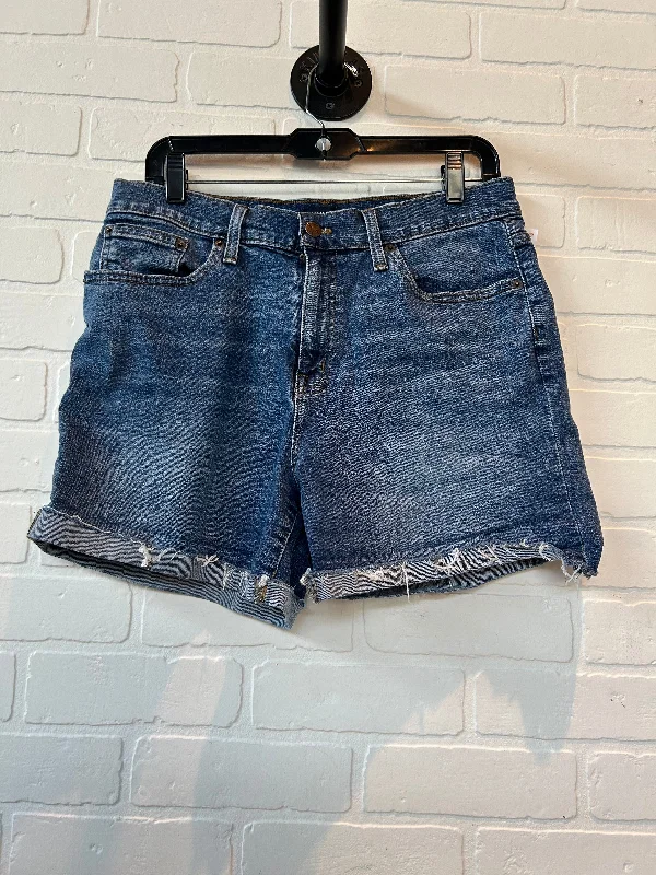 Shorts By J. Crew In Blue & White, Size: 8