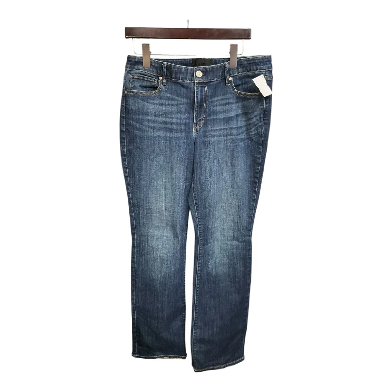 Jeans Boot Cut By White House Black Market In Blue Denim, Size: 10