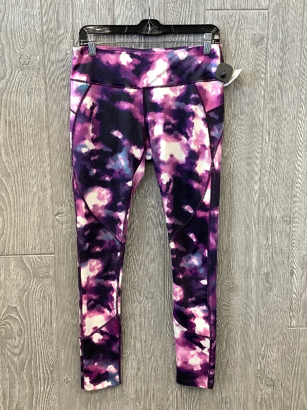 Athletic Leggings By Apana In Purple, Size: M