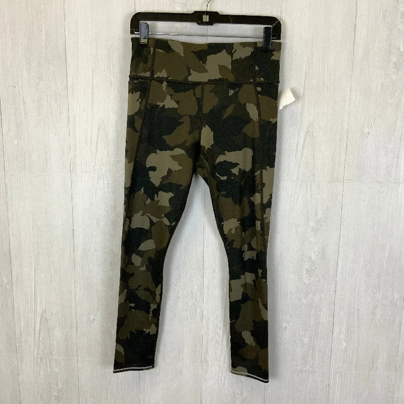 Athletic Leggings By Athleta In Camouflage Print, Size: S