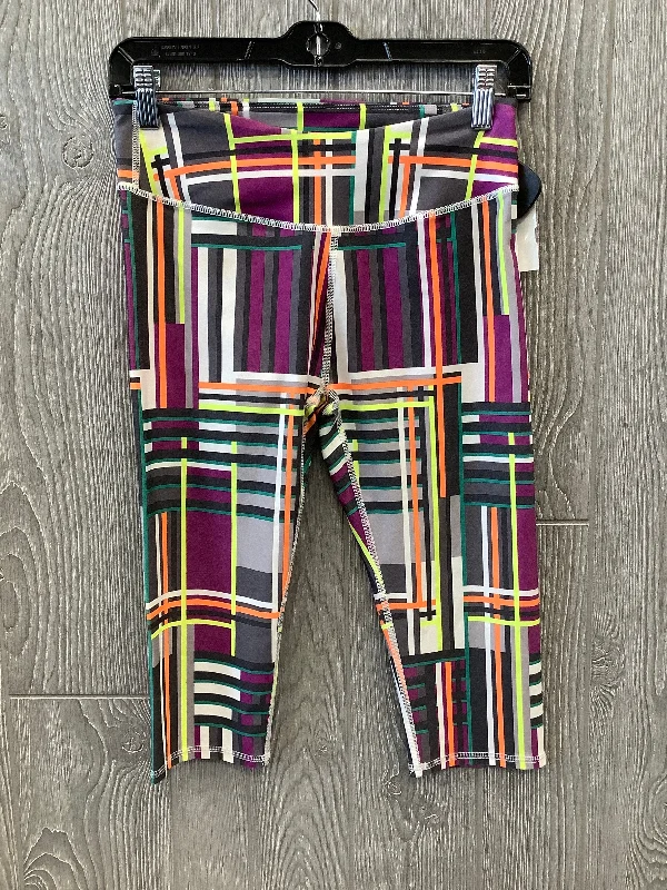 Athletic Leggings Capris By Fabletics In Multi-colored, Size: S