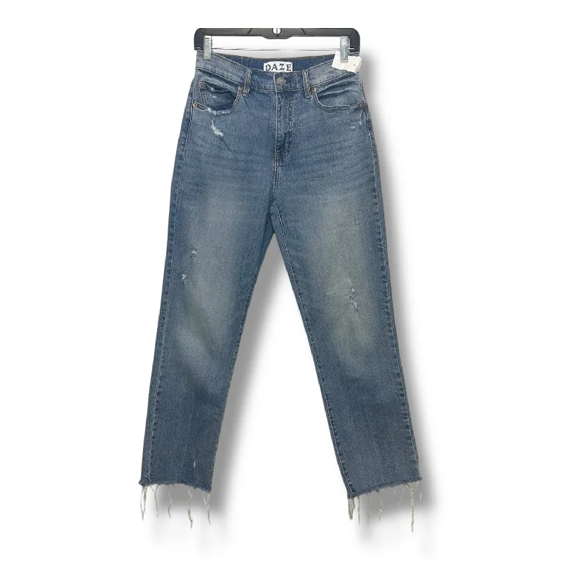 Jeans Straight By DAZE In Denim, Size: 2