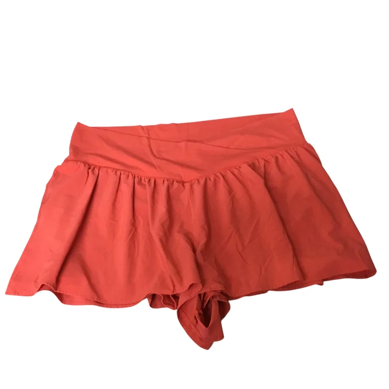 Athletic Shorts By Aerie In Pink, Size: 2x