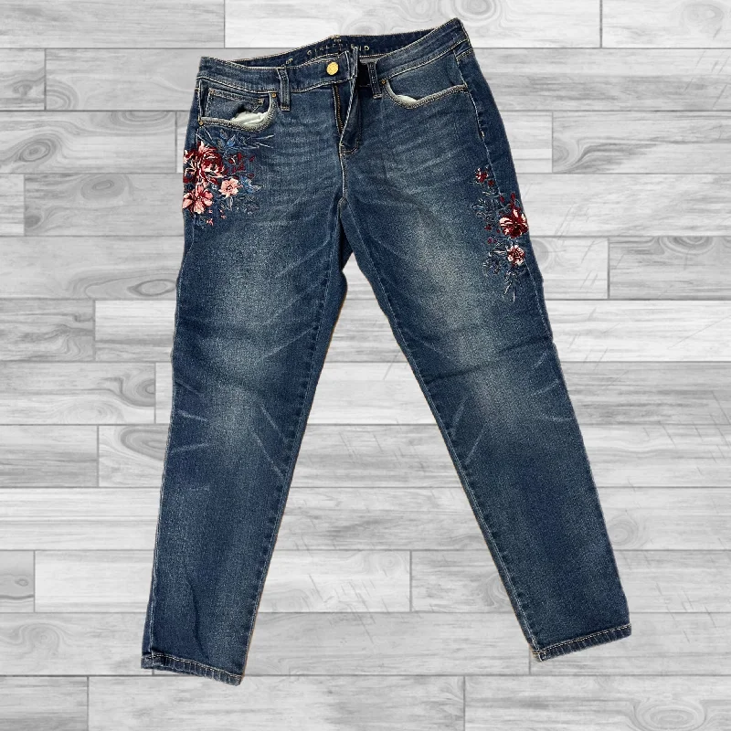 Jeans Straight By Girlfriends In Blue, Size: 6