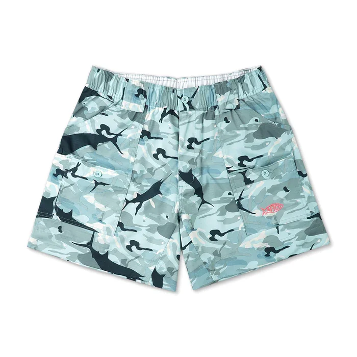 Aftco Camo Original Fishing Shorts