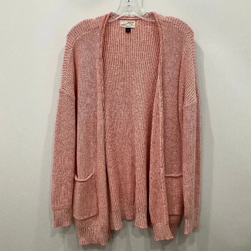 Cardigan By Universal Thread In Pink, Size: M