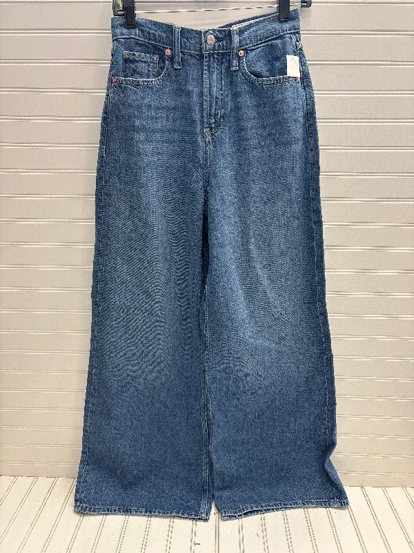 Jeans Wide Leg By Gap In Blue, Size: 2