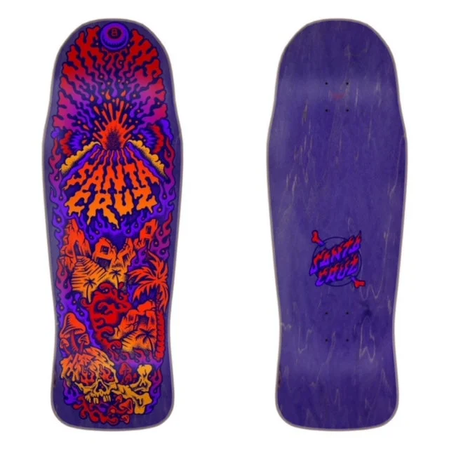 Santa Cruz Winkowski  Volcano Pro Skateboard Deck 10.34"