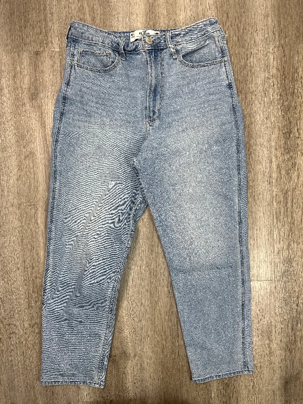 Jeans Boyfriend By Hollister In Blue Denim, Size: 10