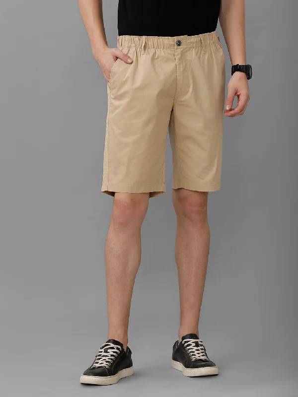 Men Golf Boxer Shorts Beige