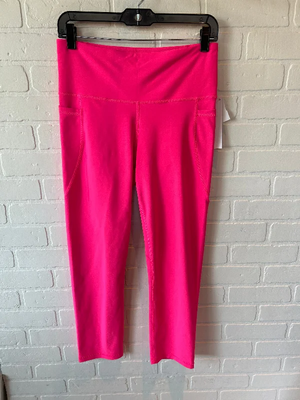 Athletic Leggings By Old Navy In Pink, Size: 12