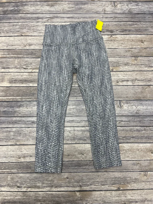 Athletic Leggings By Lululemon In Grey, Size: 4