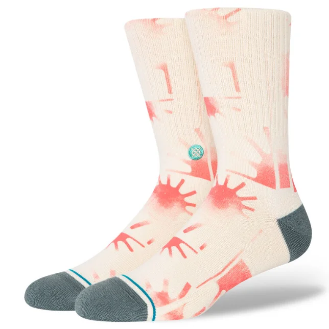 Stance Raydiant Crew Socks - Coral