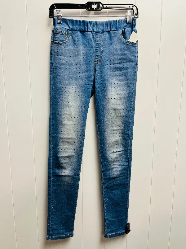 Jeans Skinny By Vocal In Blue Denim, Size: S