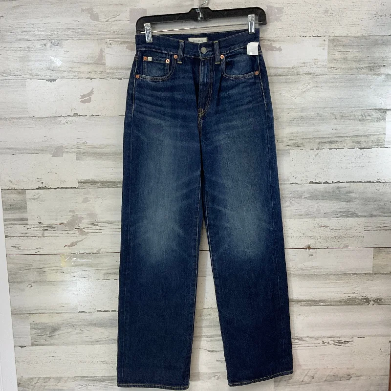 Jeans Straight By Cmb In Blue Denim, Size: 00