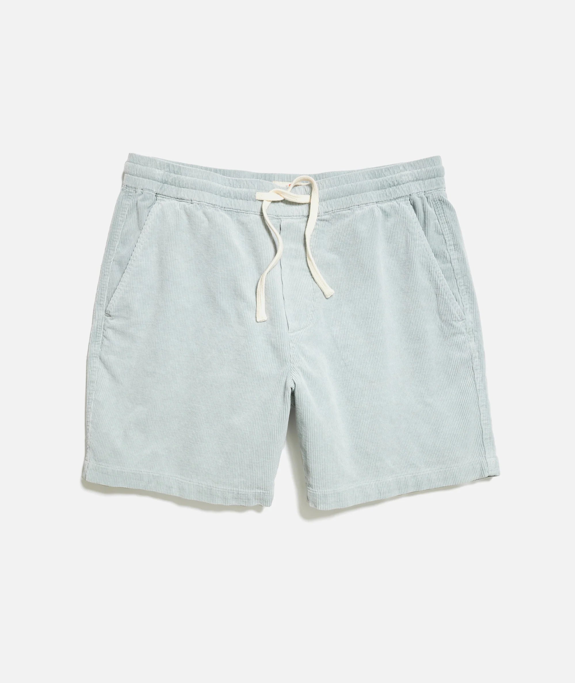 MARINE LAYER 6” SATURDAY CORD SHORT IN GREY MIST